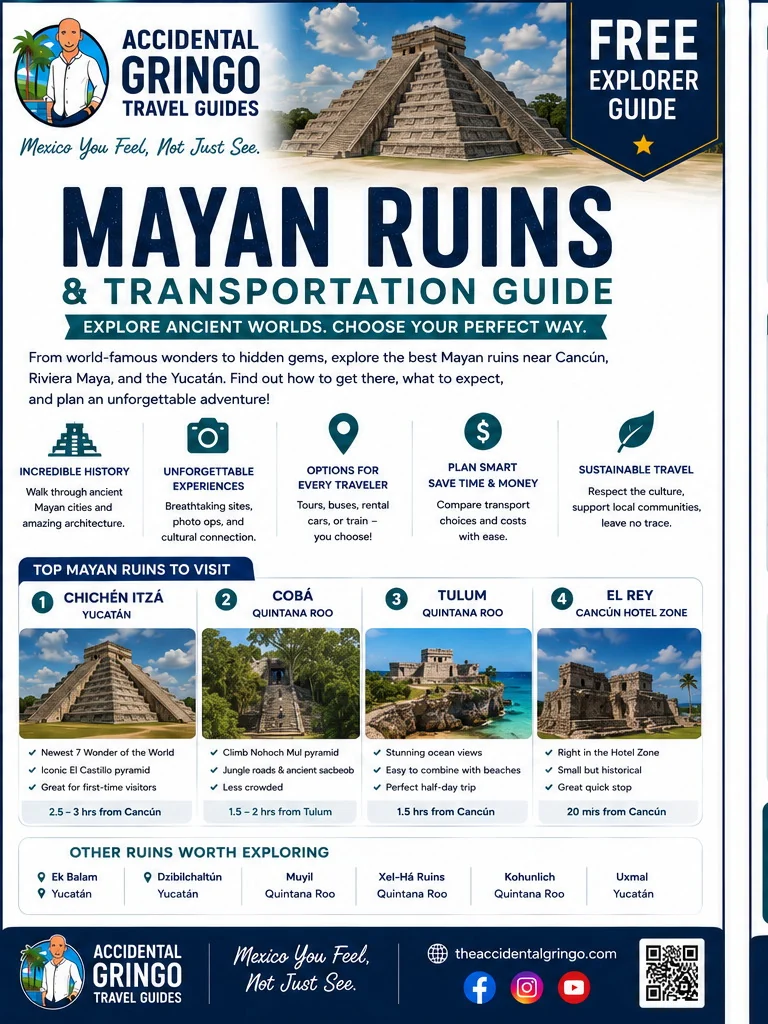 Mayan Ruins & Transportation Guide