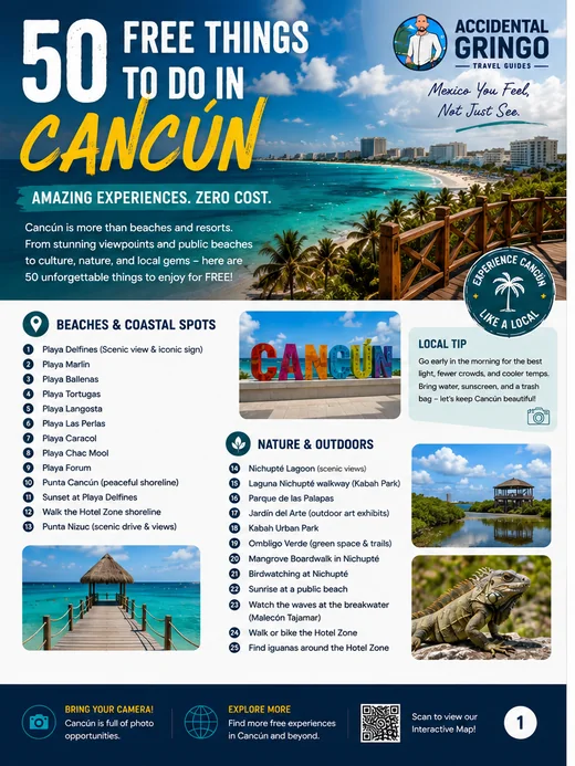50 Free Things to Do in Cancún