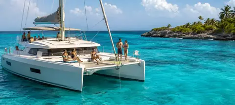 Caribbean activity and catamaran experience