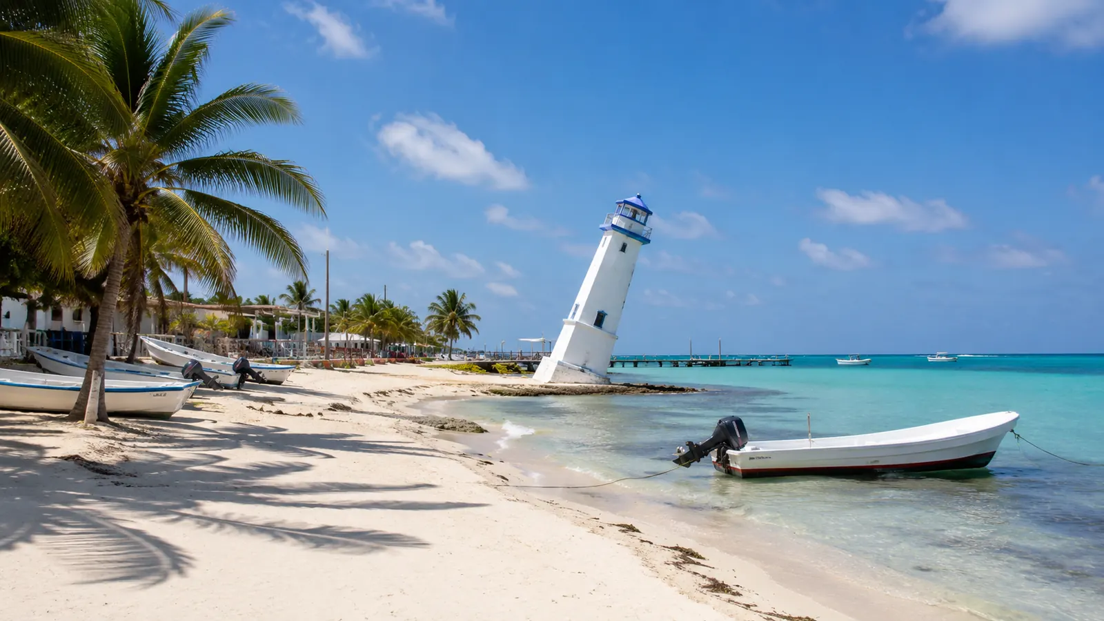 Puerto Morelos coast
