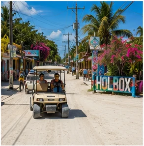 Getting around Holbox