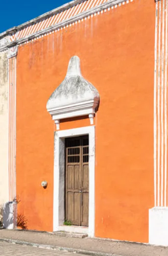 Colorful Valladolid doorway