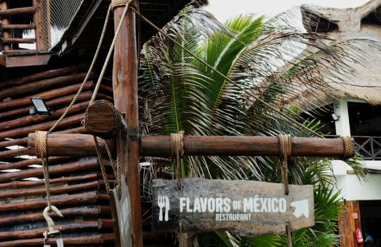 Mexican food served at a casual restaurant.