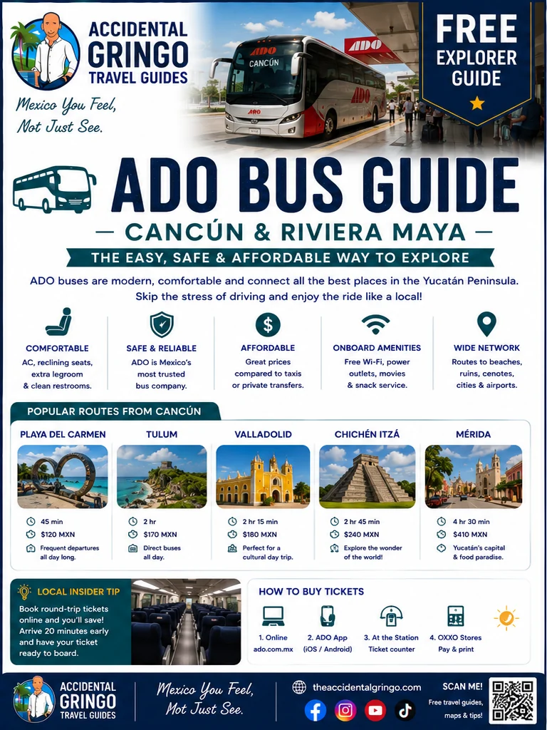 ADO Bus Guide – Cancun & Riviera Maya